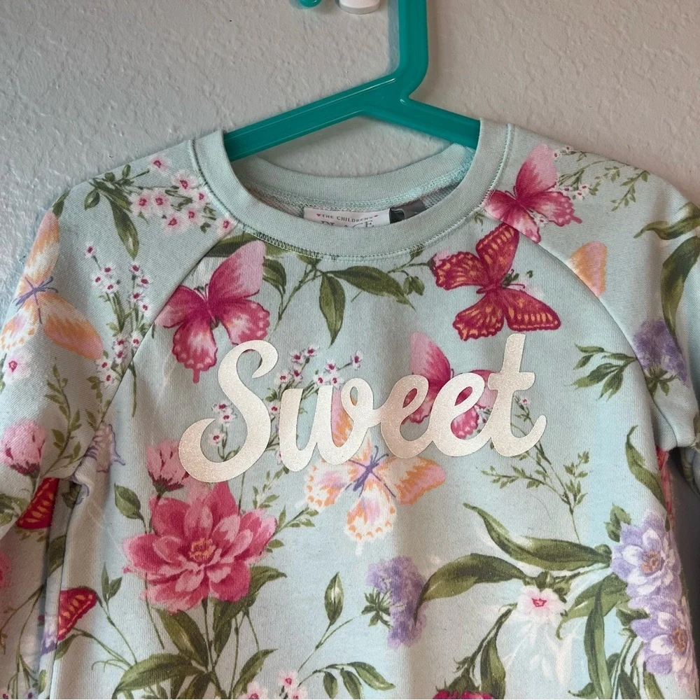 The Children's Place‎ Floral sweatshirt